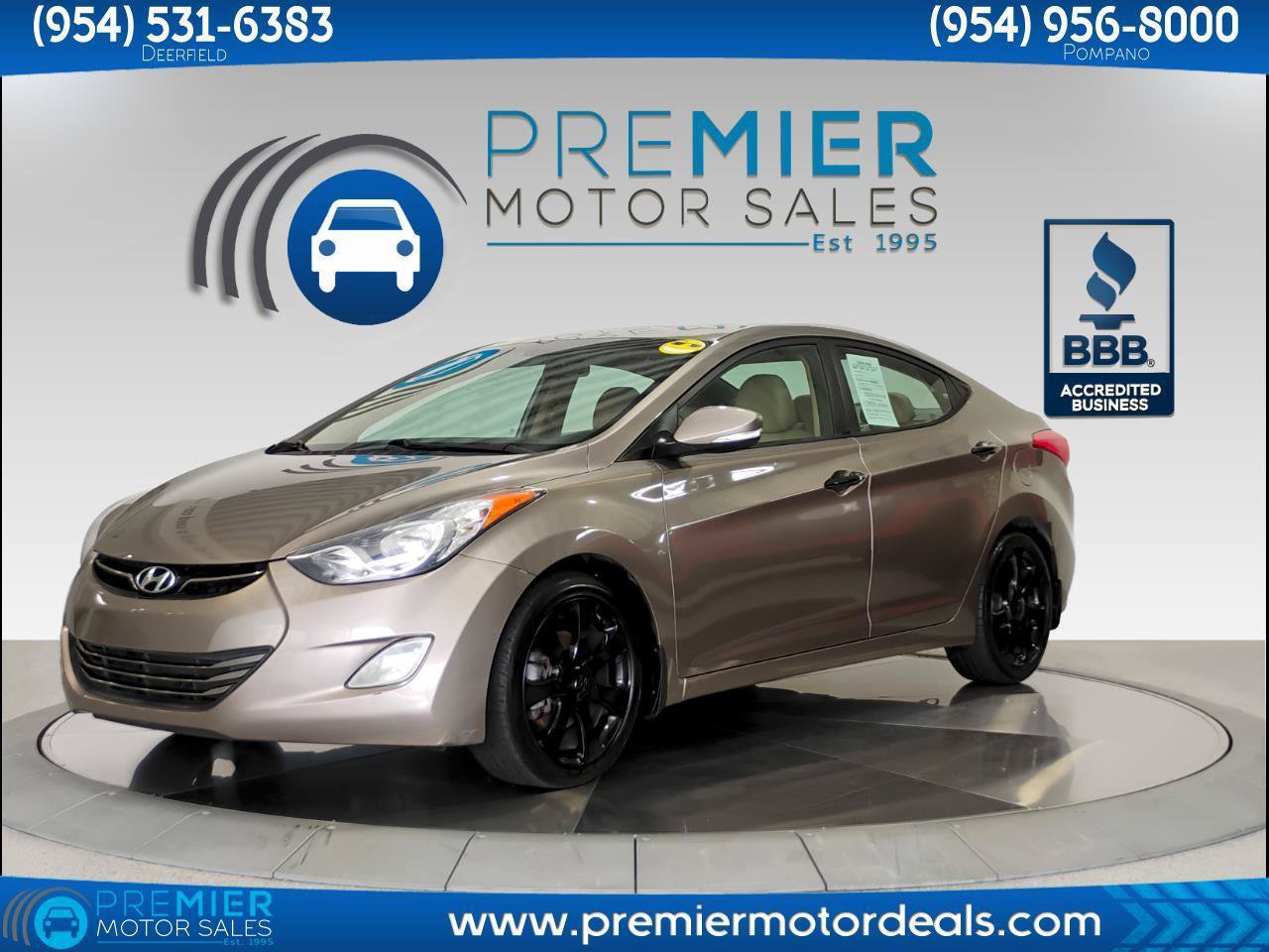 Used 2013 Hyundai Elantra Limited w/ Technology Pkg