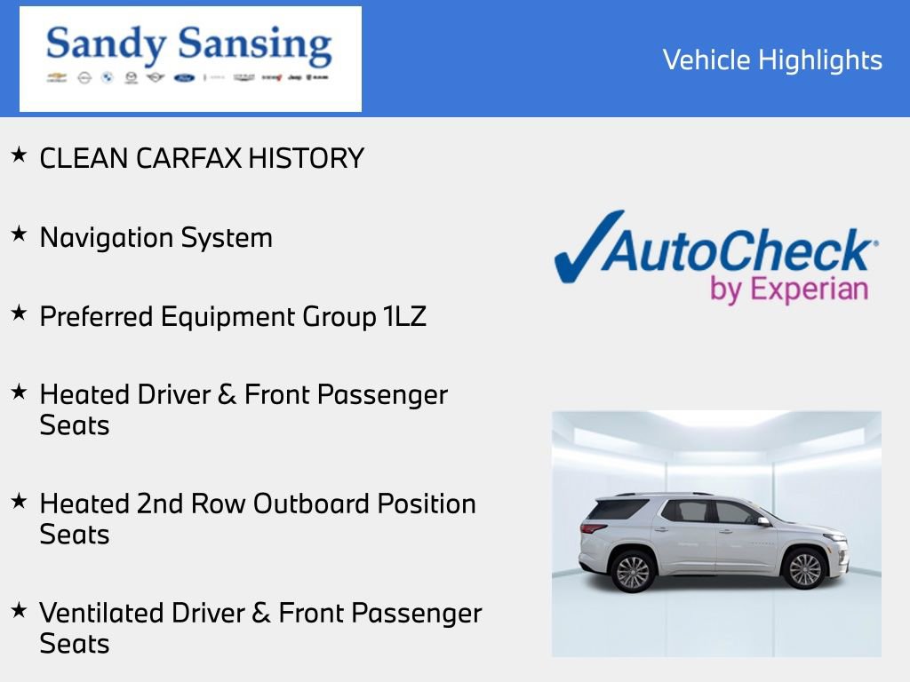 Used 2023 Chevrolet Traverse Premier image 12