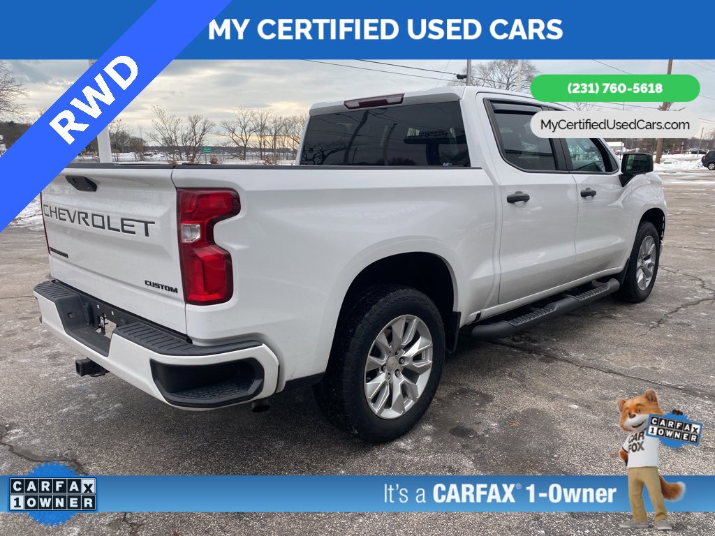 Used 2021 Chevrolet Silverado 1500 Custom w/ LPO, Dark Essentials Package image 5