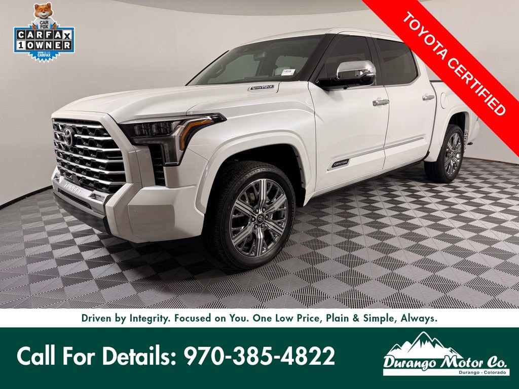 Certified 2025 Toyota Tundra Capstone AWD/4WD image 1
