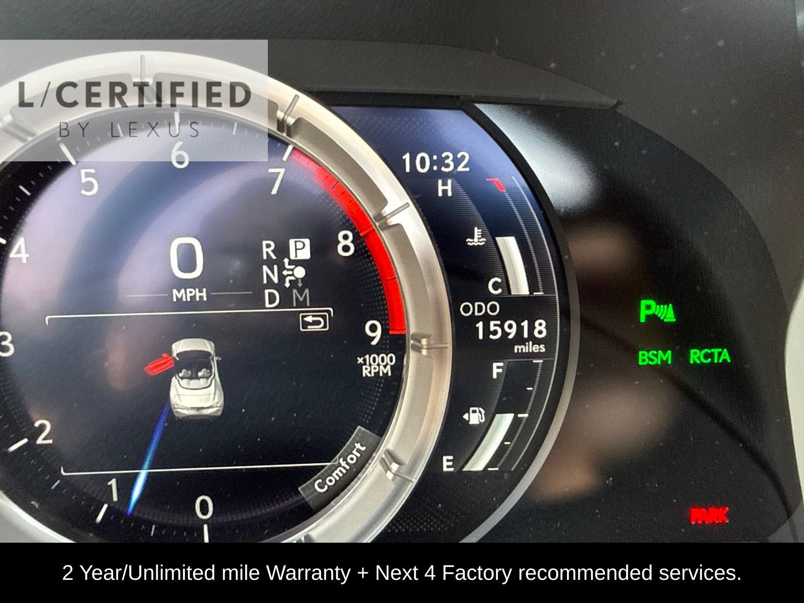 Used 2022 Lexus LC 500 Convertible w/ Touring Package RWD image 8