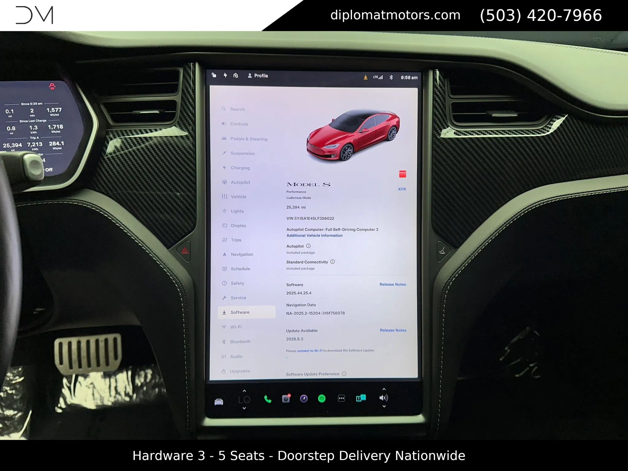Used 2020 Tesla Model S Performance image 32