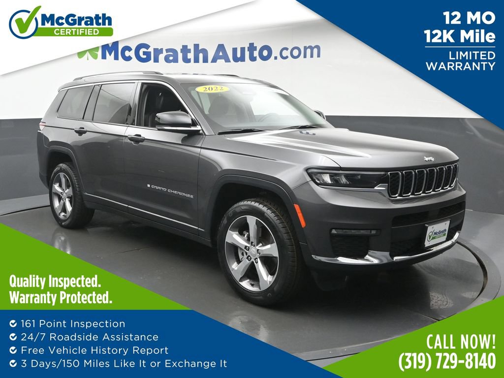 Used 2022 Jeep Grand Cherokee L Limited