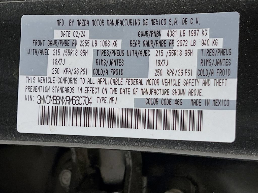 Certified 2024 MAZDA CX-30 AWD 2.5 S w/ Select Sport Pkg image 35