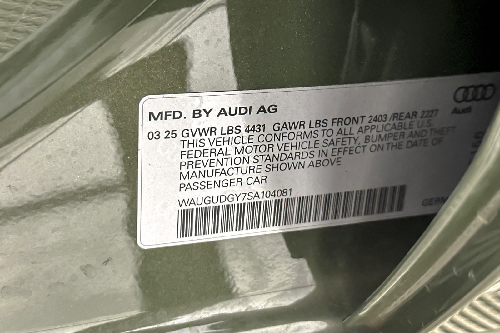 Used 2025 Audi A3 2.0T Premium w/ Black Optic Package image 25