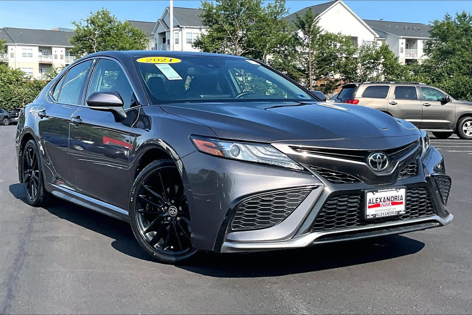 Used 2021 Toyota Camry XSE w/ Blackout Package (TMS) FWD image 2