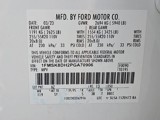 Used 2023 Ford Explorer XLT w/ Equipment Group 202A image 38