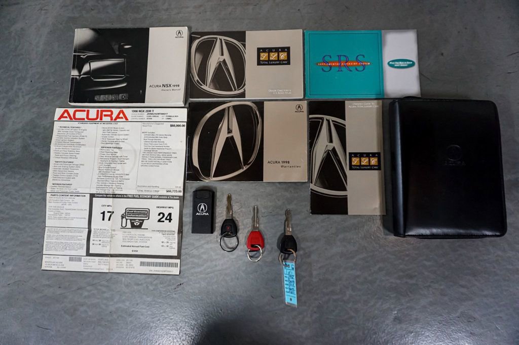 Used 1998 Acura NSX T image 99