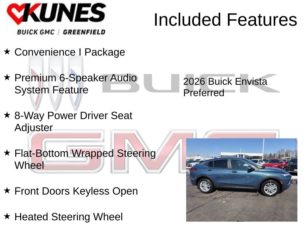 New 2026 Buick Envista Preferred w/ Convenience I Package image 3