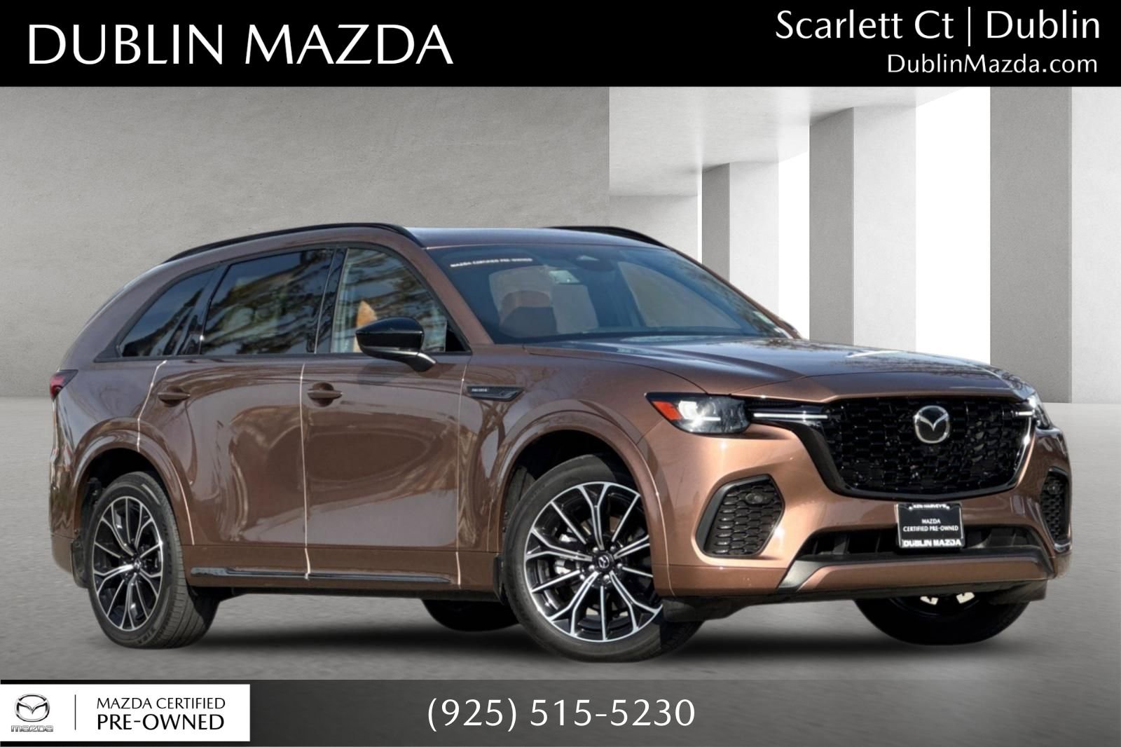 Certified 2025 MAZDA CX-70 3.3 Turbo S w/ Premium Plus image 1