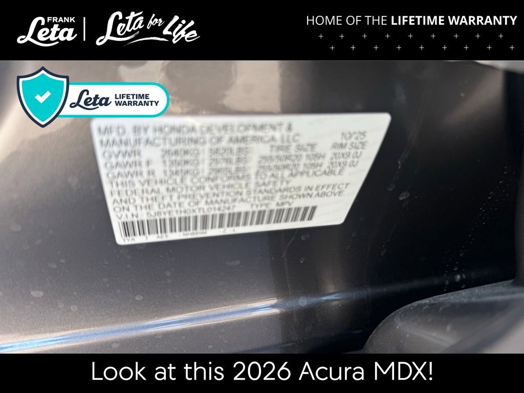 New 2026 Acura MDX A-Spec image 13