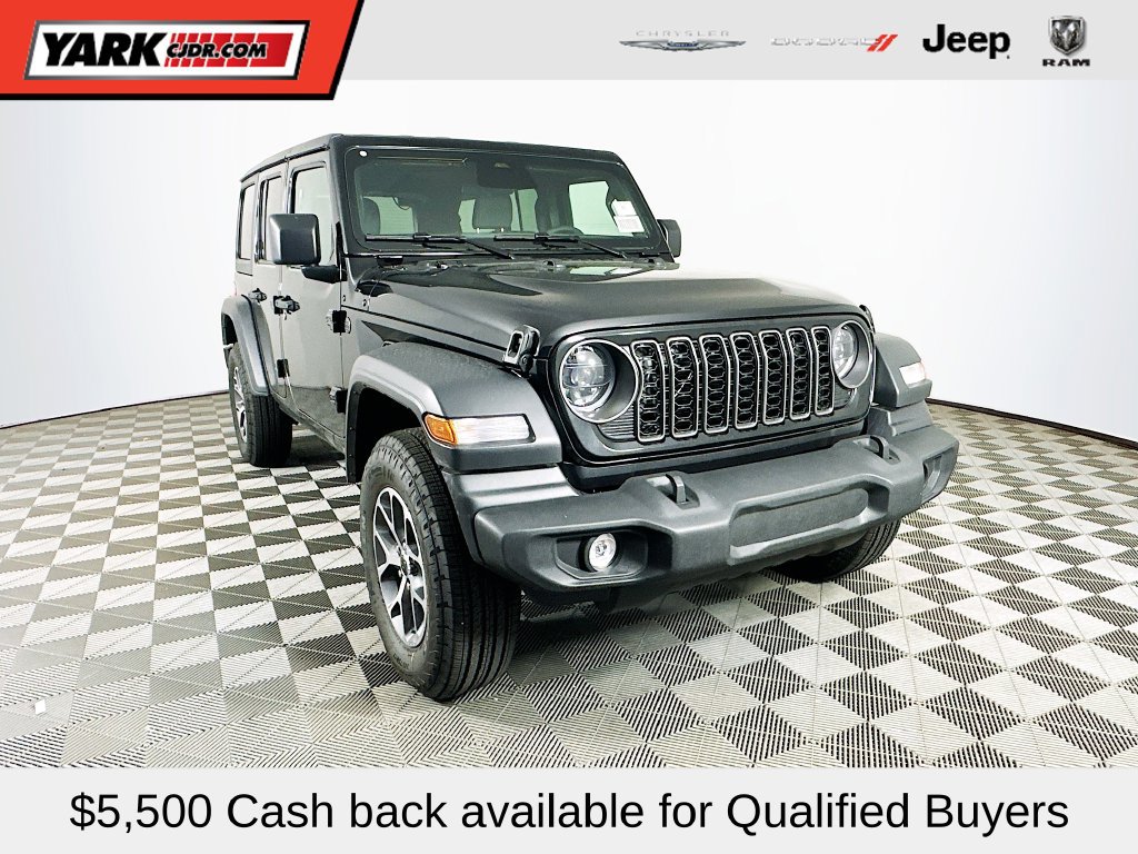 New 2026 Jeep Wrangler Unlimited Sport AWD/4WD 360° Tour