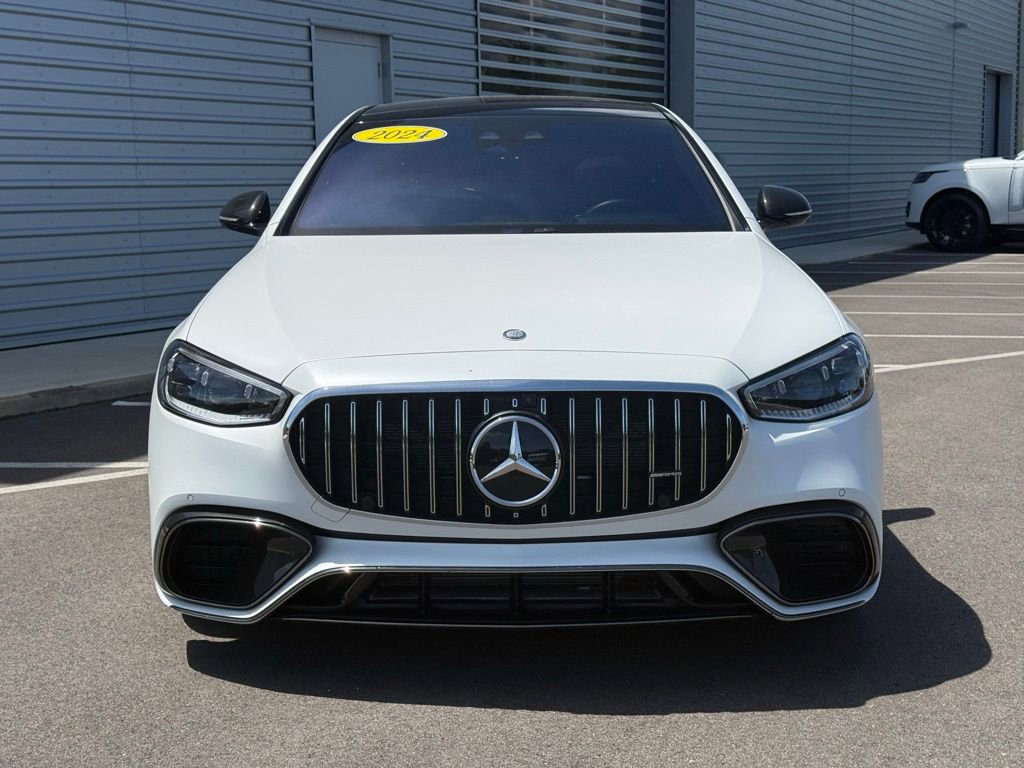 Used 2024 Mercedes-Benz S 63 AMG S w/ Carbon Fiber Exterior Package image 2