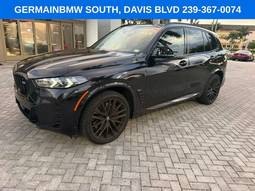 Certified 2025 BMW X5 M60i w/ Parking Assistance Package AWD/4WD image 38