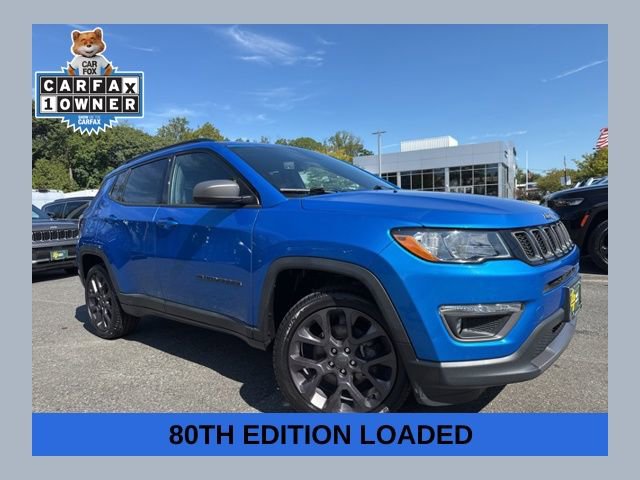 Used 2021 Jeep Compass 80th Special Edition w/ Sun and Sound Group image 1