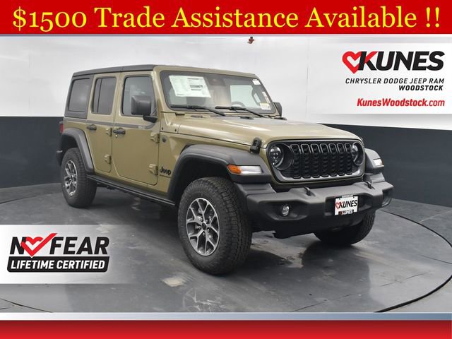 New 2025 Jeep Wrangler Sport S