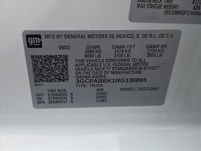 Used 2024 Chevrolet Silverado 1500 Custom RWD image 23