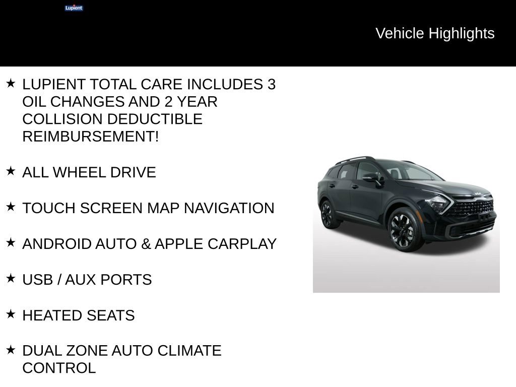 Certified 2023 Kia Sportage X-Line AWD/4WD image 8