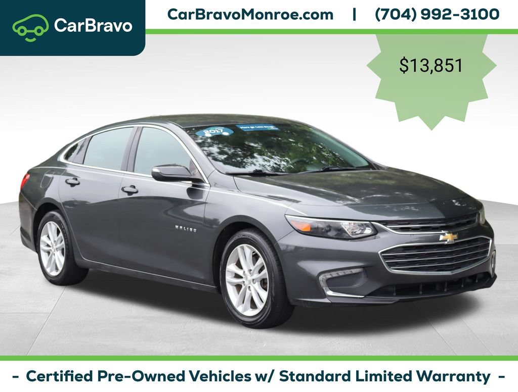 Certified 2017 Chevrolet Malibu LT FWD image 8