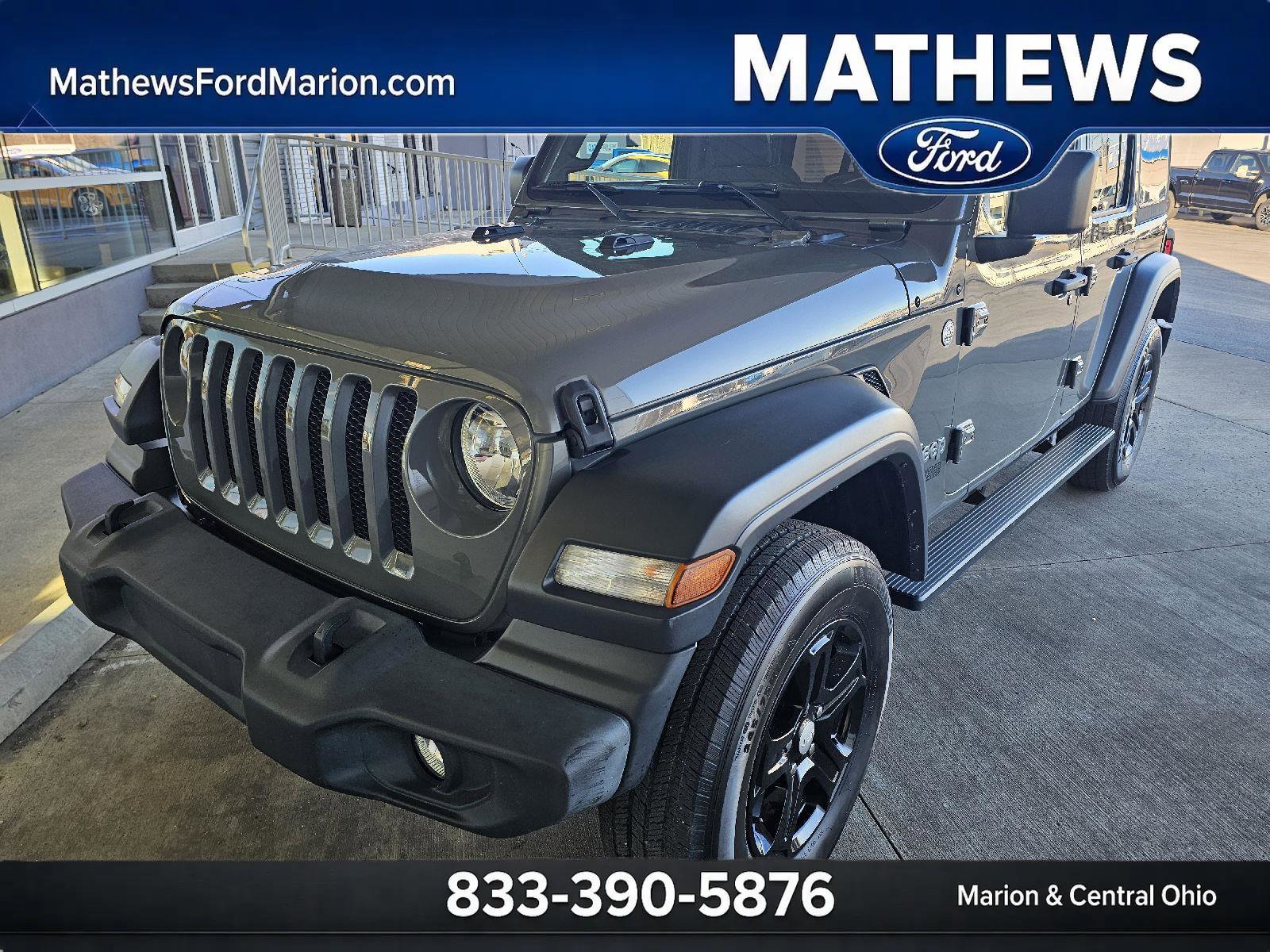 Used 2019 Jeep Wrangler Unlimited Sport S