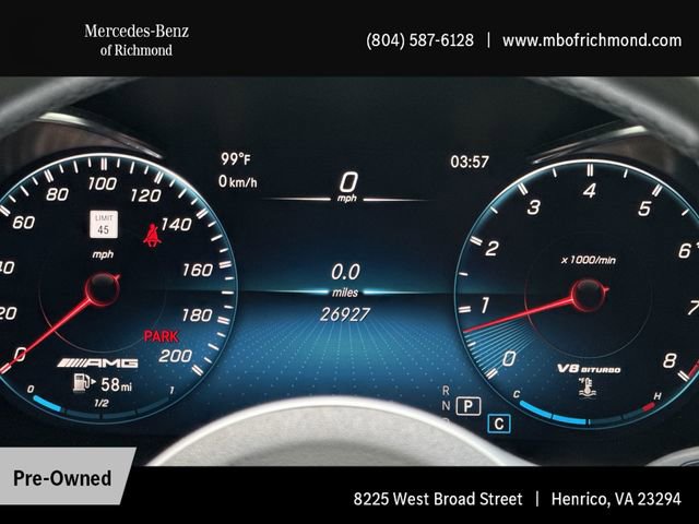 Used 2021 Mercedes-Benz GLC 63 AMG 4MATIC Coupe image 25