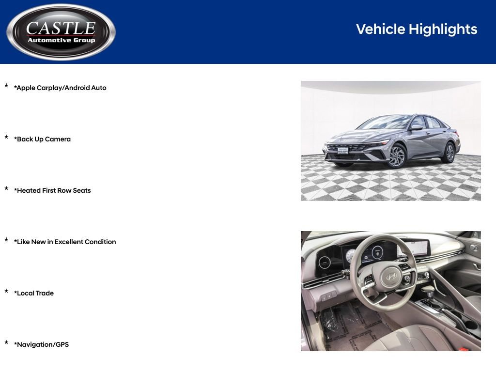 Used 2024 Hyundai Elantra SEL FWD image 4