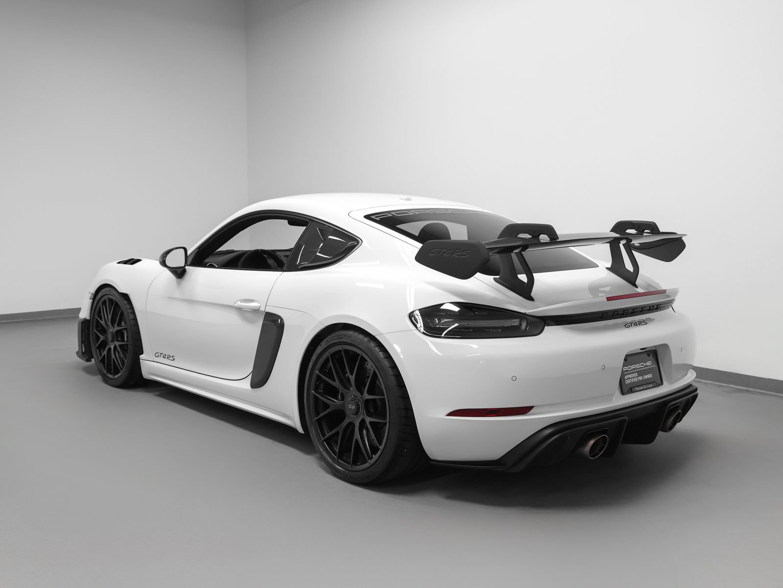Certified 2023 Porsche 718 Cayman GT4 RS w/ Weissach Package RWD image 3