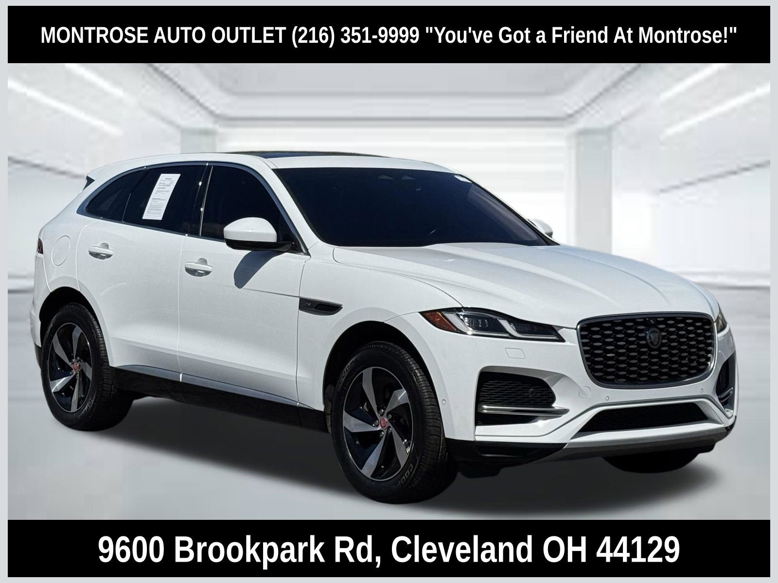 Used 2021 Jaguar F-PACE S AWD/4WD image 1