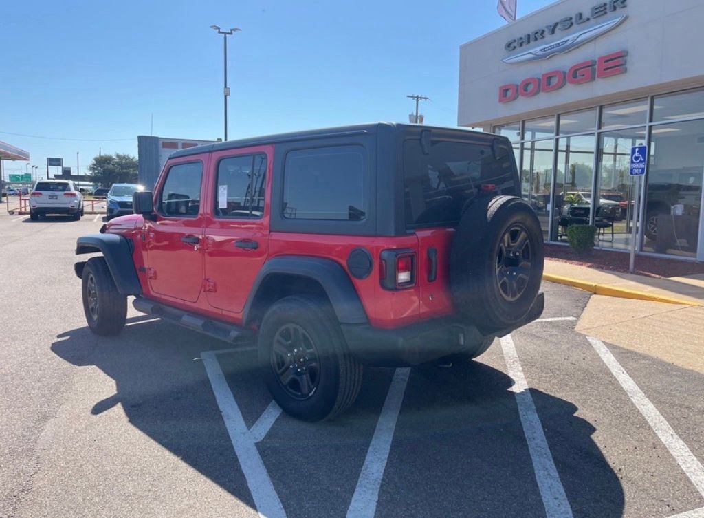 Used 2019 Jeep Wrangler Unlimited Sport image 4