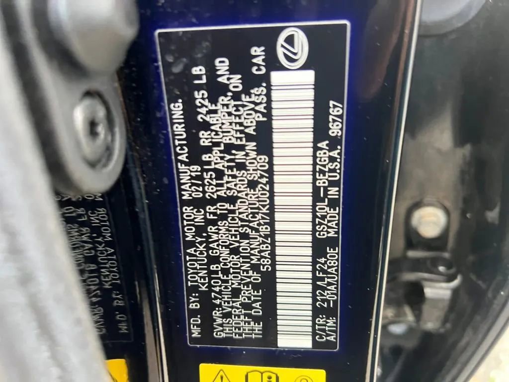 Used 2019 Lexus ES 350 F Sport w/ Accessory Package image 28