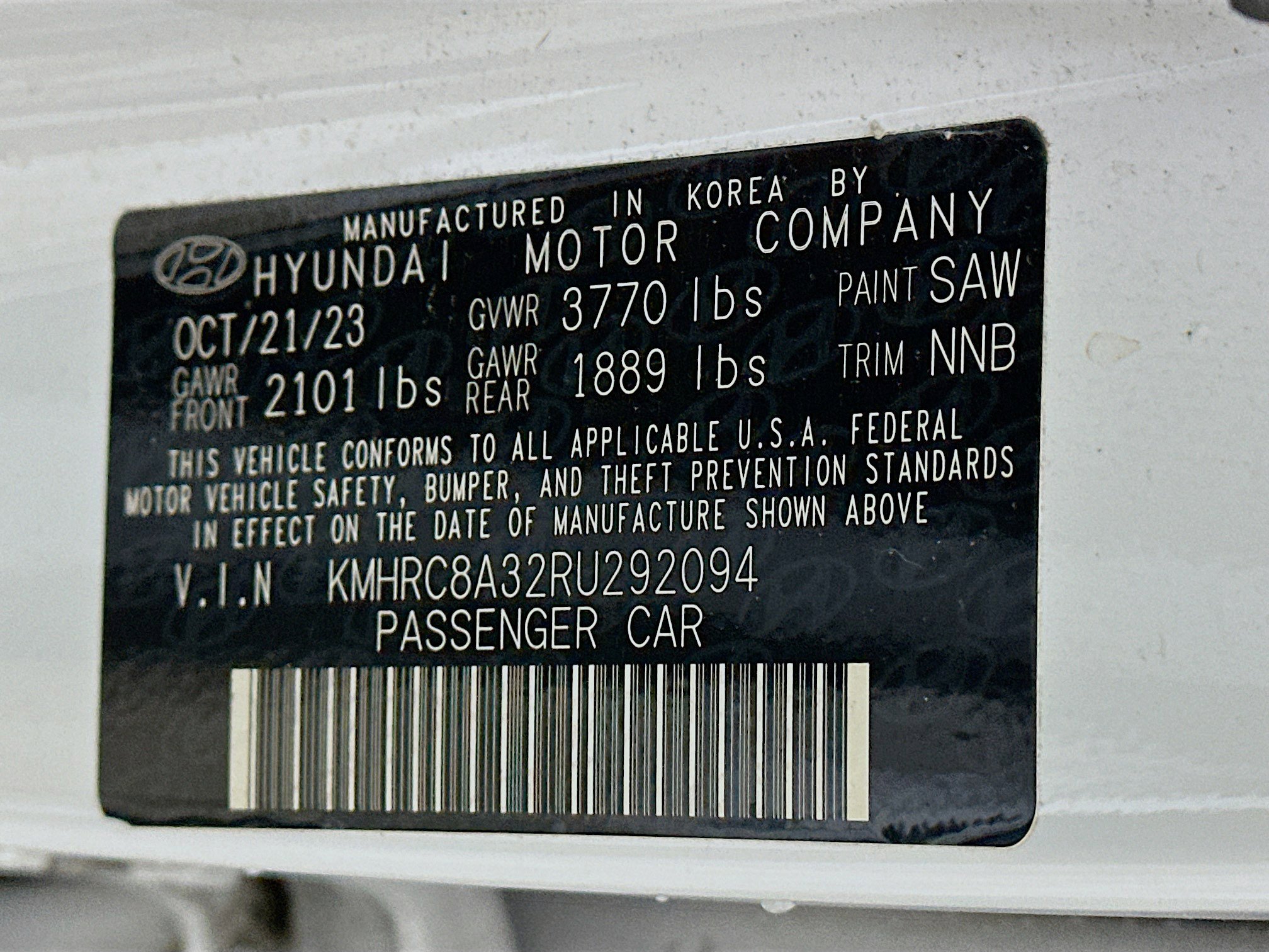 Used 2024 Hyundai Venue SEL image 12