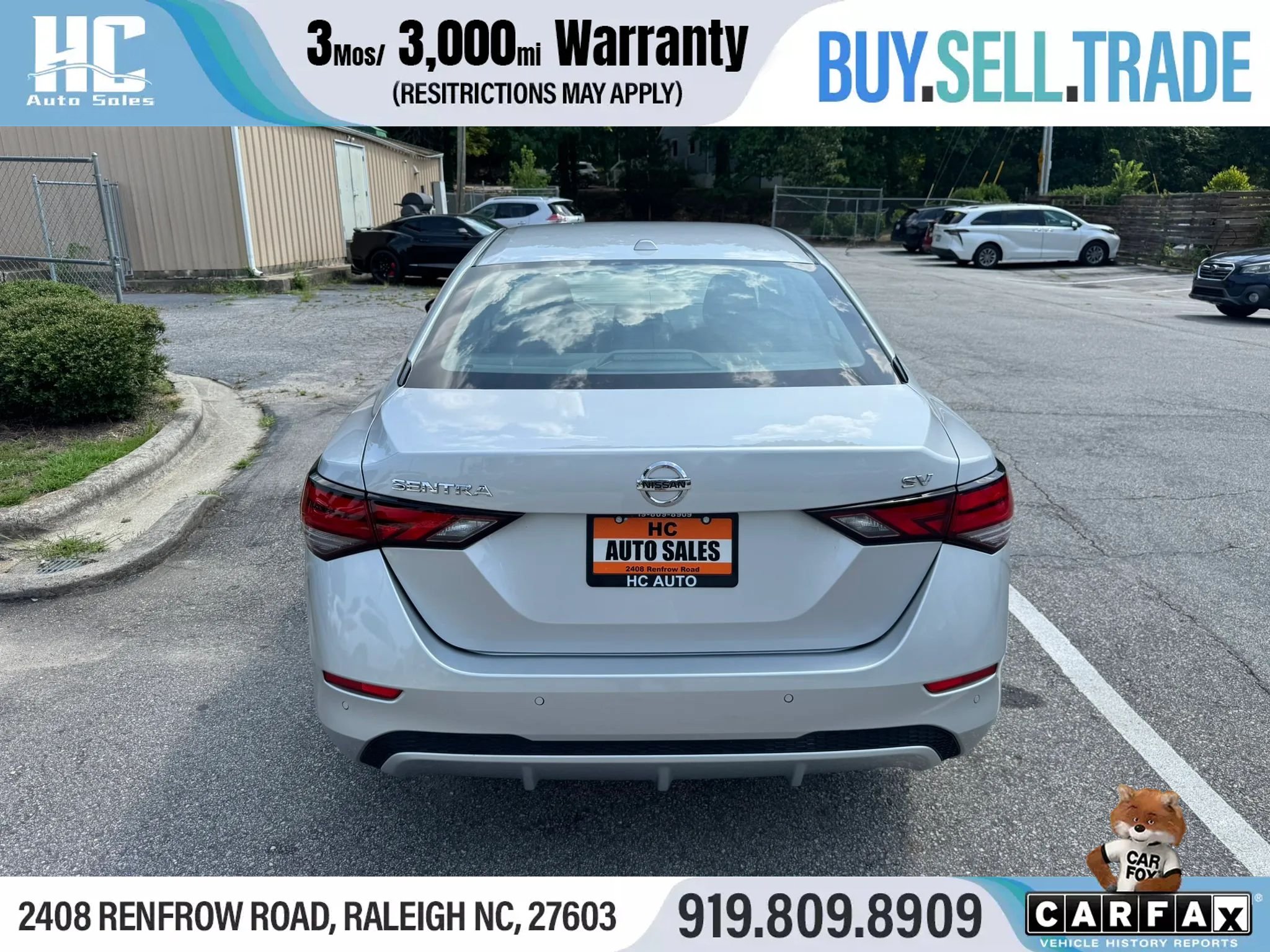 Used 2021 Nissan Sentra SV FWD image 4