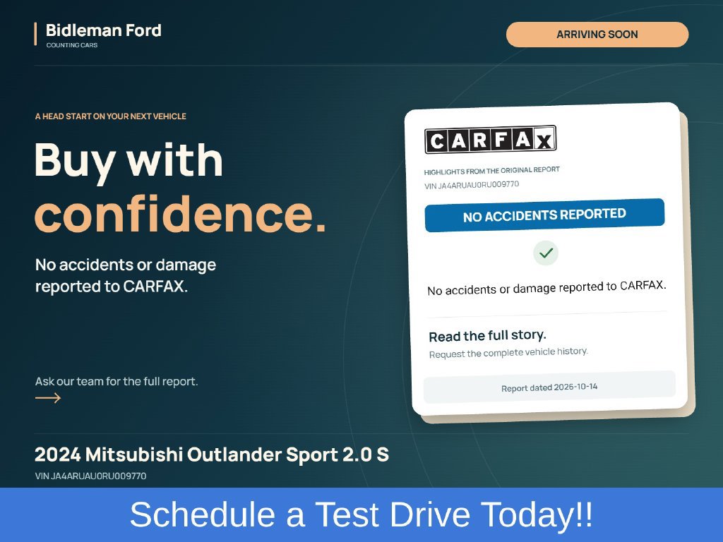 Used 2024 Mitsubishi Outlander Sport AWD image 2