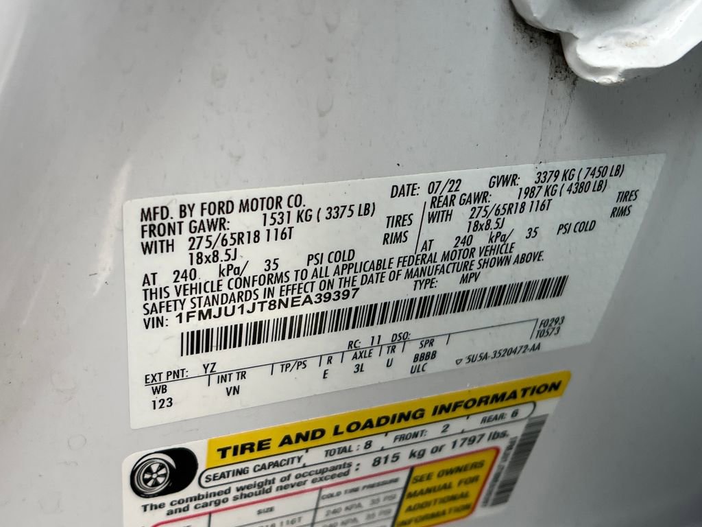 Used 2022 Ford Expedition XLT AWD/4WD image 28