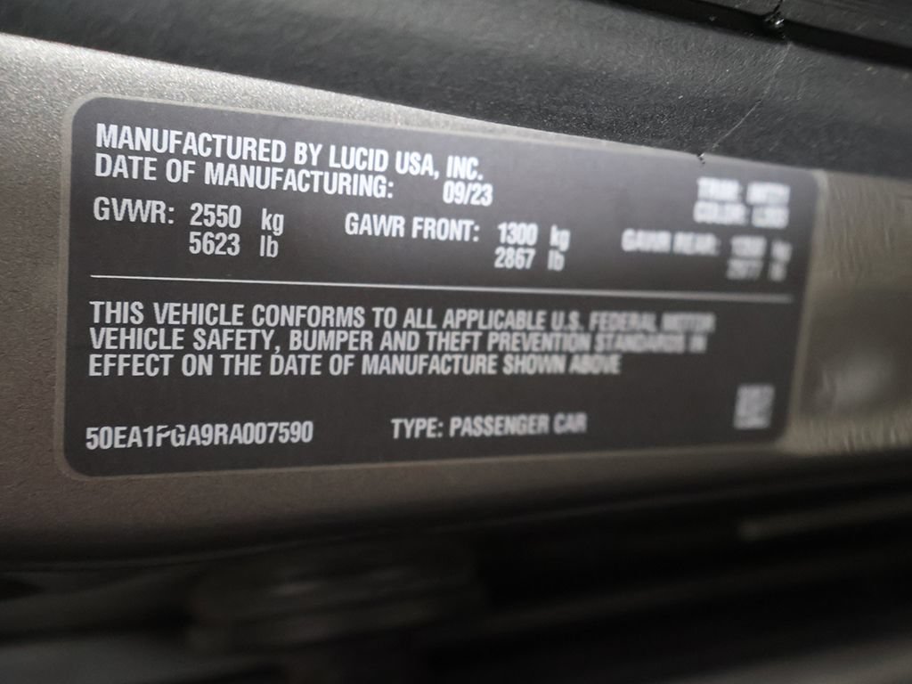 Used 2024 Lucid Air Pure RWD image 41
