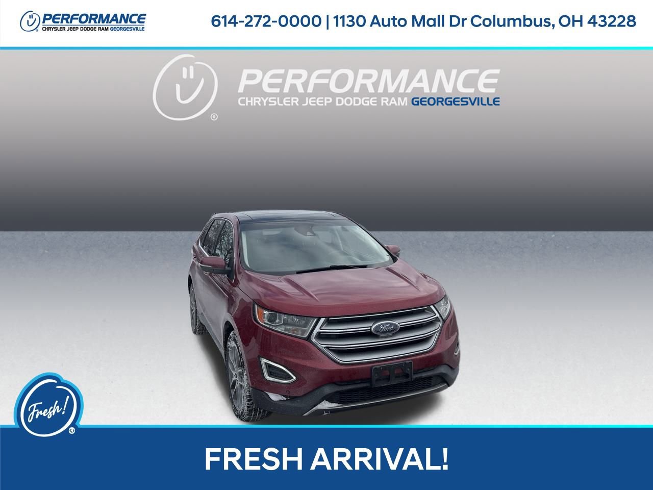 Used 2016 Ford Edge Titanium w/ Equipment Group 302A image 1
