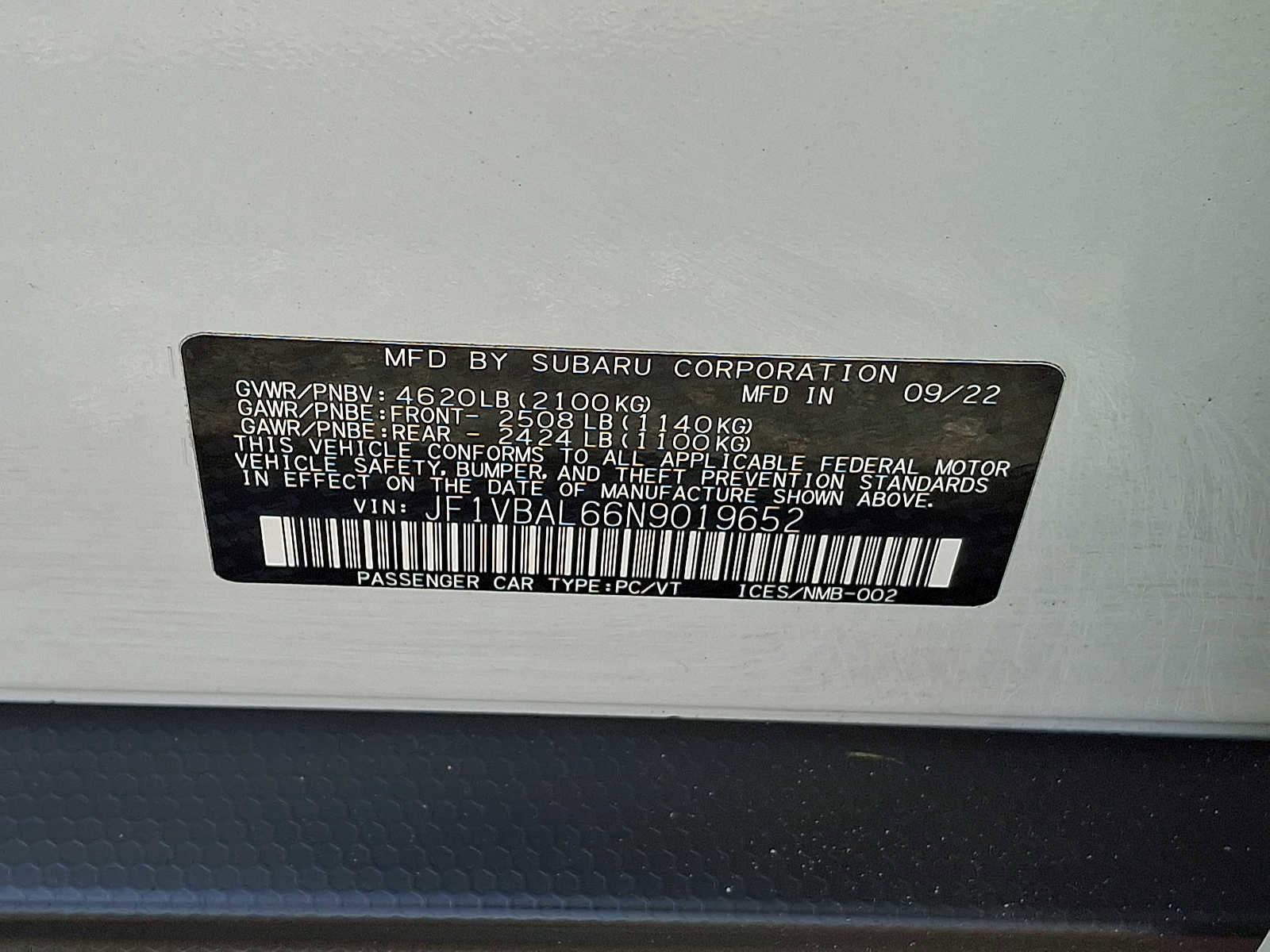 Used 2022 Subaru WRX Limited image 24