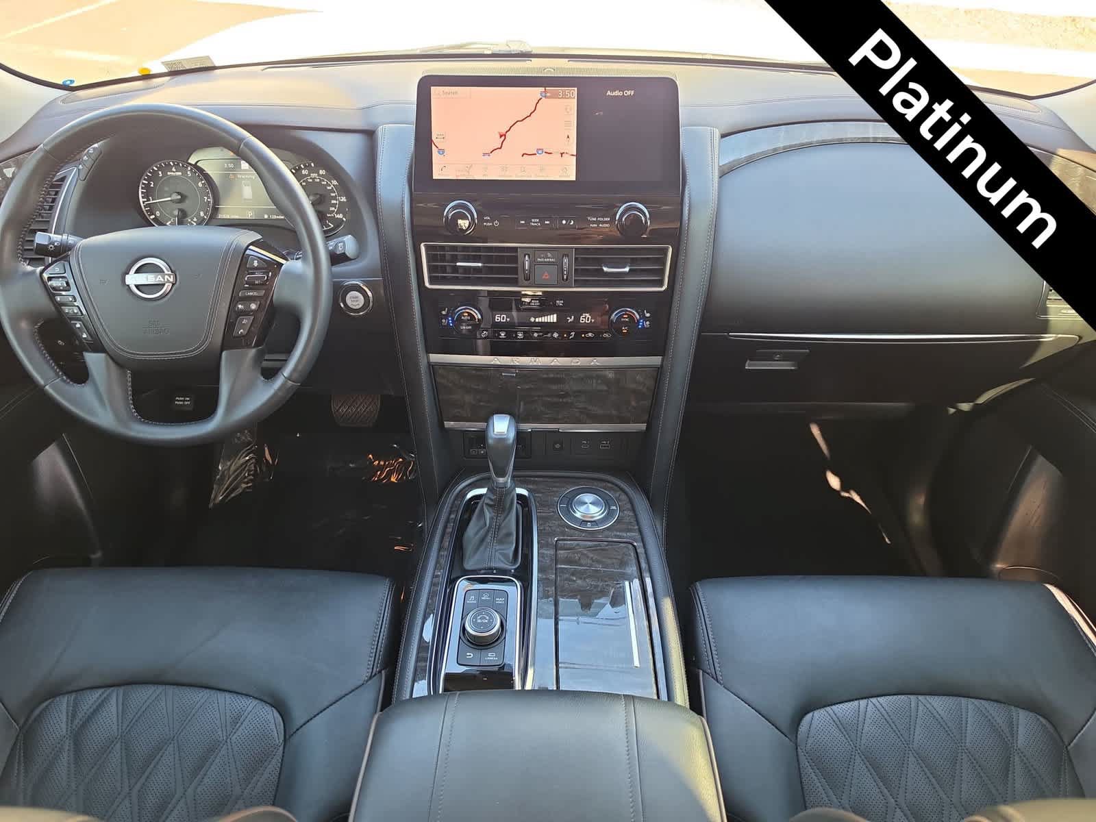 Used 2023 Nissan Armada Platinum w/ Captain's Chairs Package RWD image 14
