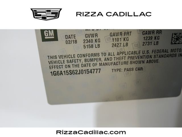 Certified 2018 Cadillac CTS V w/ Luxury Package image 25