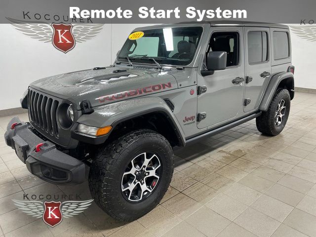 Used 2021 Jeep Wrangler Unlimited Rubicon w/ Uconnect 4C Nav & Sound Group image 3