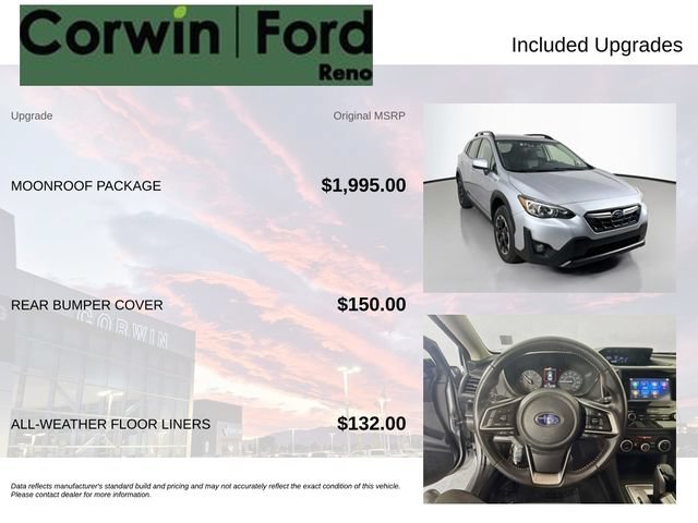 Used 2021 Subaru Crosstrek 2.0i Premium w/ Moonroof Package AWD/4WD image 3