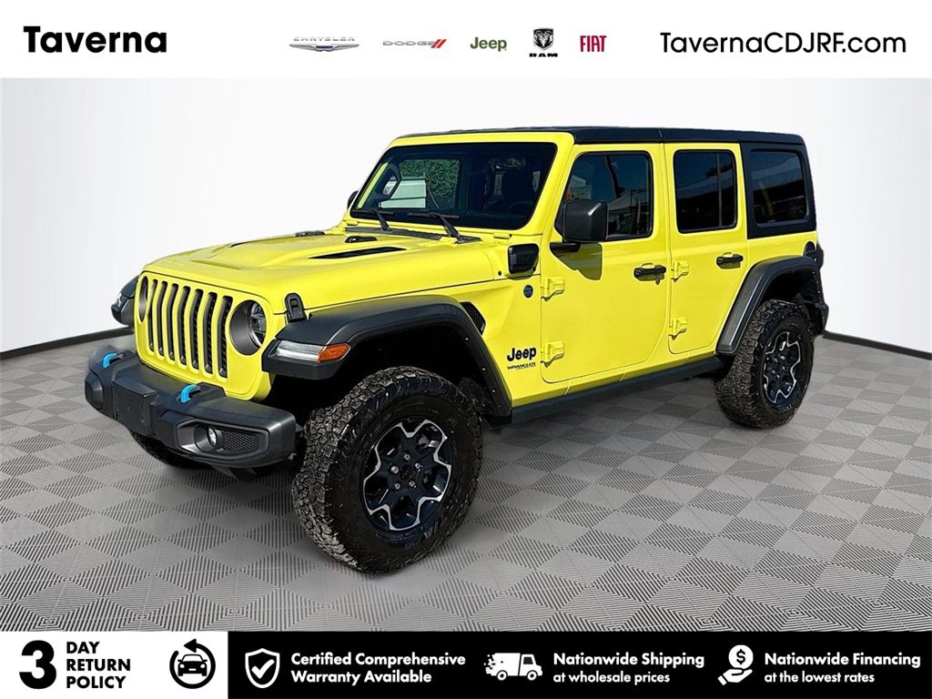 Used 2022 Jeep Wrangler Unlimited Rubicon 4xe