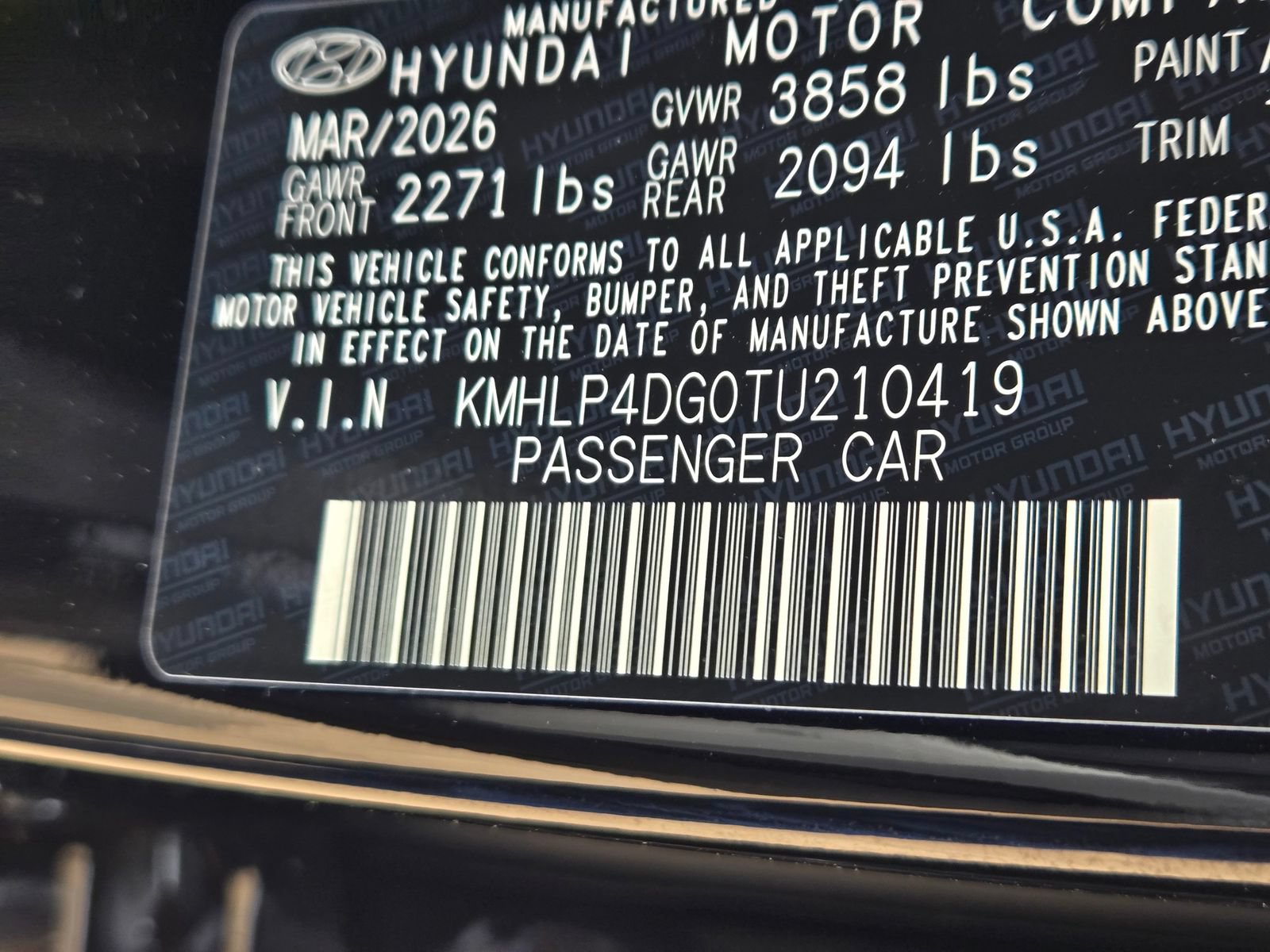 New 2026 Hyundai Elantra Limited FWD image 21