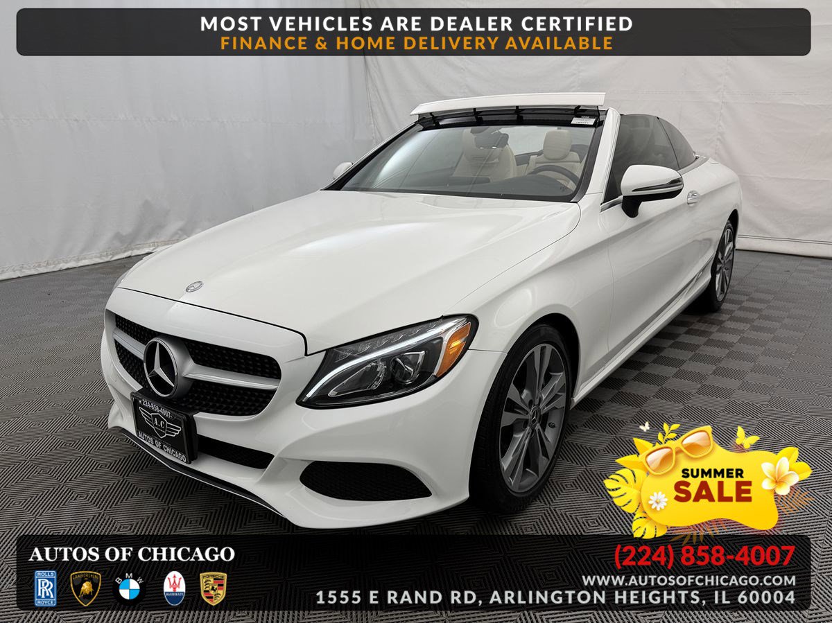 Used 2017 Mercedes-Benz C 300 4MATIC Cabriolet image 1