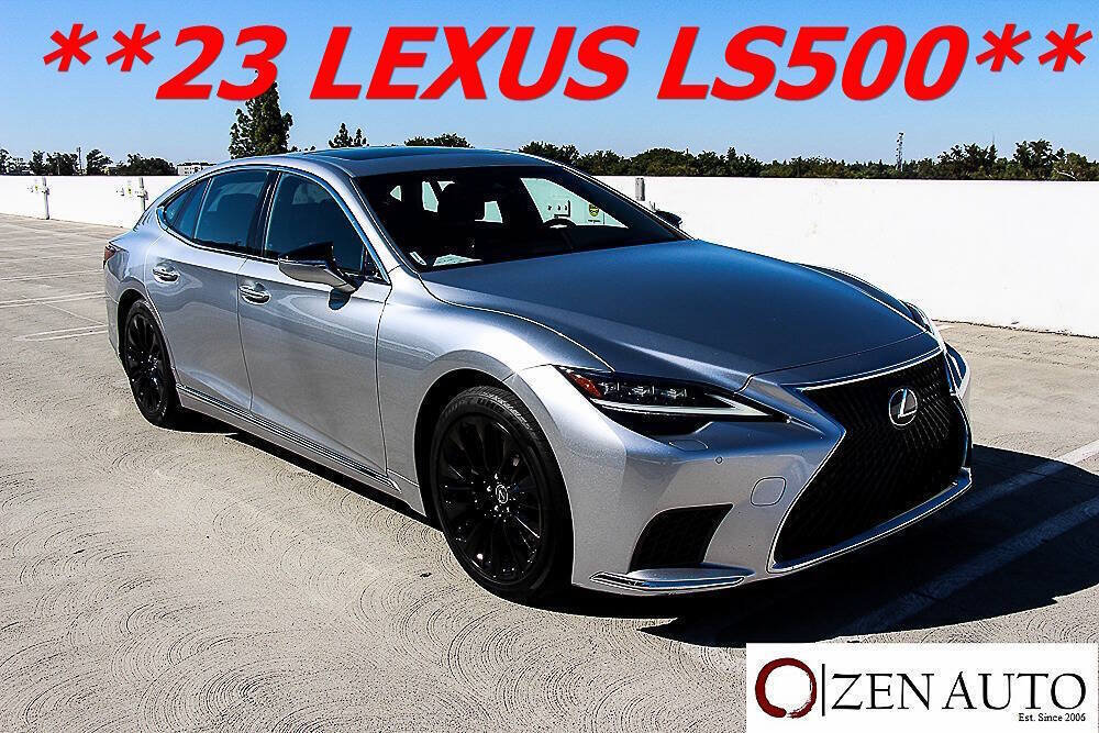 Used 2023 Lexus LS 500 w/ Accessory Package (Z1) RWD image 40