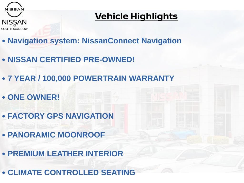 Certified 2023 Nissan Murano Platinum w/ Cargo Package FWD image 11