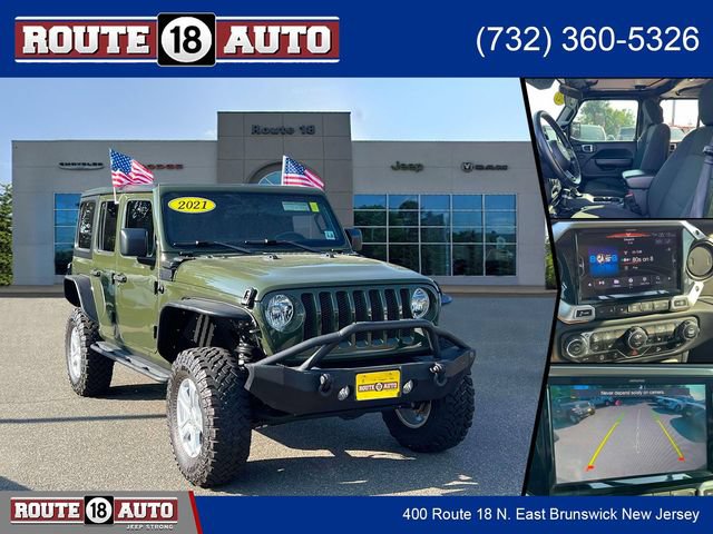 Used 2021 Jeep Wrangler Unlimited Sport AWD/4WD image 1