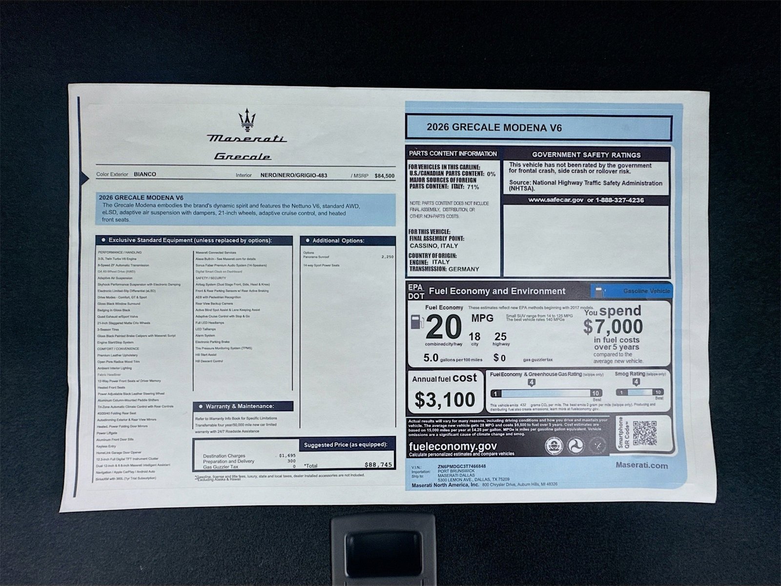 New 2026 Maserati Grecale Modena image 31