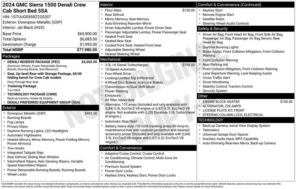 Used 2024 GMC Sierra 1500 Denali w/ Denali Reserve Package image 27