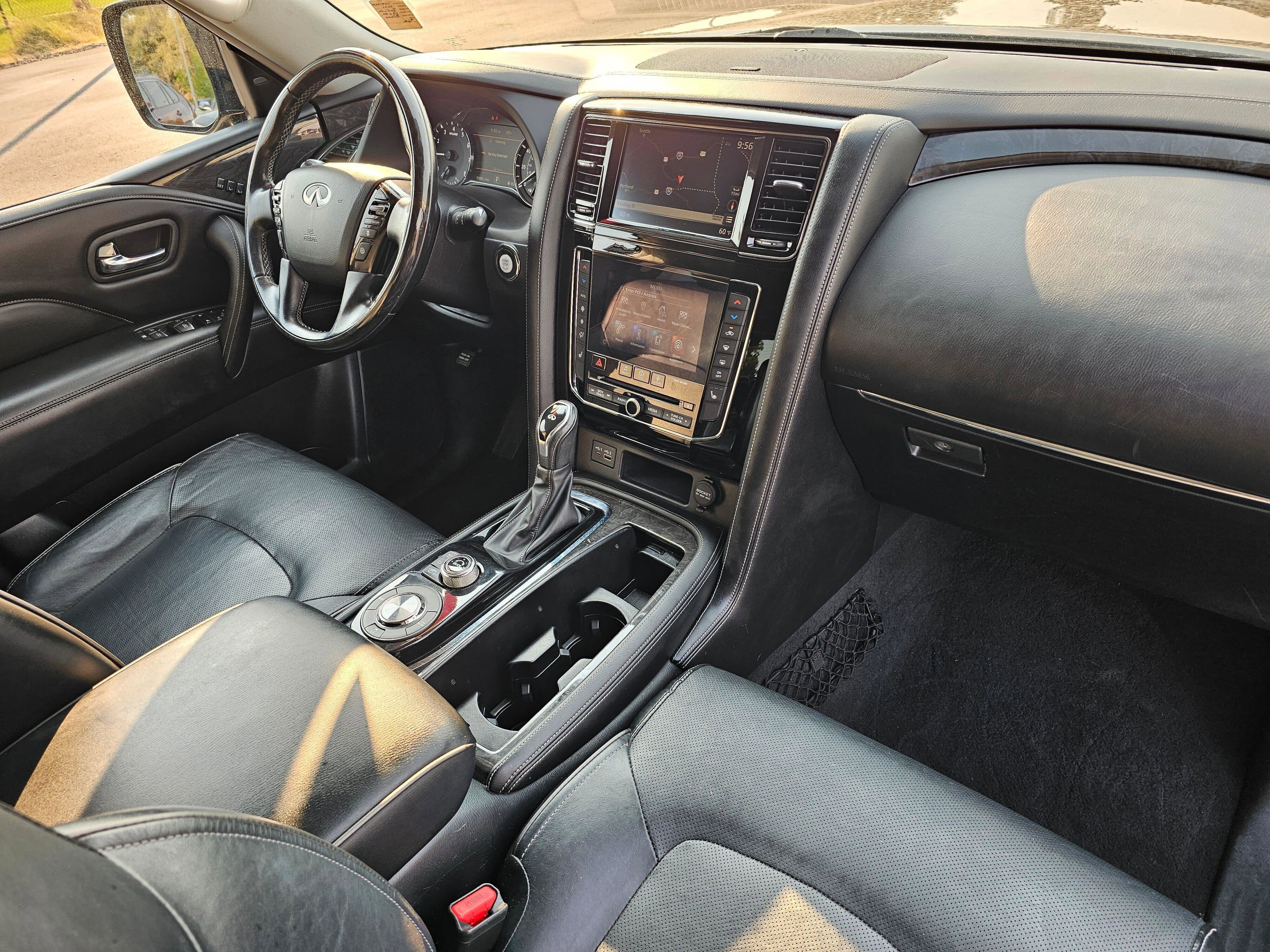 Used 2021 INFINITI QX80 Luxe w/ Cargo Package RWD image 11